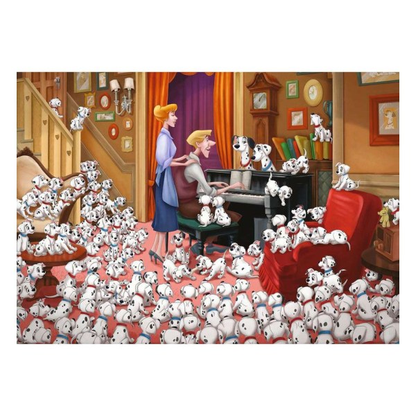 PUZZLE COLLECTOR'S EDITION LA CARICA DEI 101 ( 1000 PEZZI ) - DISNEY