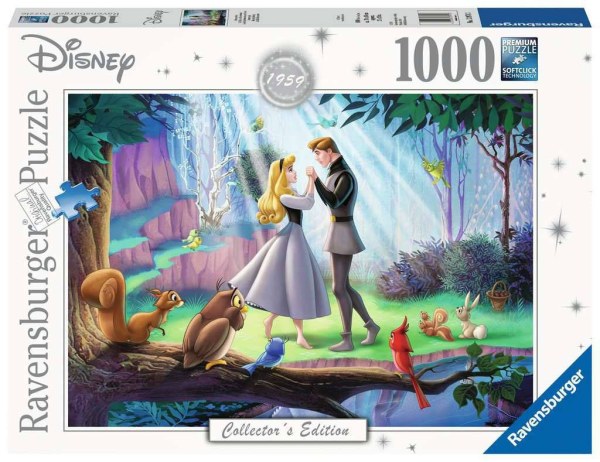 PUZZLE COLLECTOR'S EDITION LA BELLA ADDORMENTATA NEL BOSCO ( 1000 PEZZI ) - DISNEY