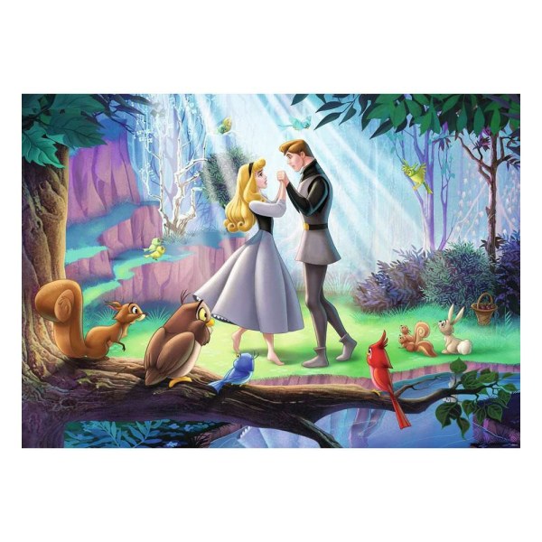 PUZZLE COLLECTOR'S EDITION LA BELLA ADDORMENTATA NEL BOSCO ( 1000 PEZZI ) - DISNEY