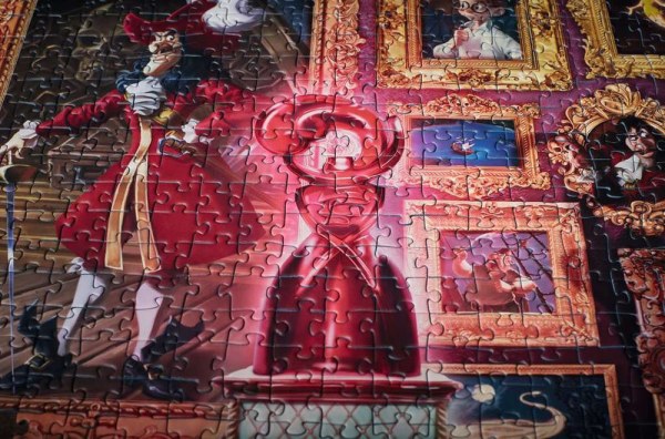 PUZZLE CAPITAN UNCINO ( 1000 PEZZI ) - DISNEY