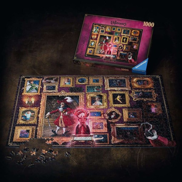 PUZZLE CAPITAN UNCINO ( 1000 PEZZI ) - DISNEY