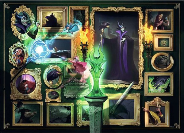 PUZZLE MALEFICA ( 1000 PEZZI ) - DISNEY