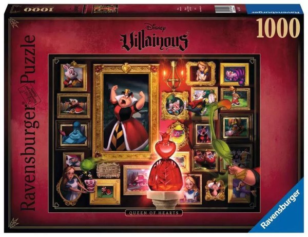 PUZZLE REGINA DI CUORI ( 1000 PEZZI ) - DISNEY