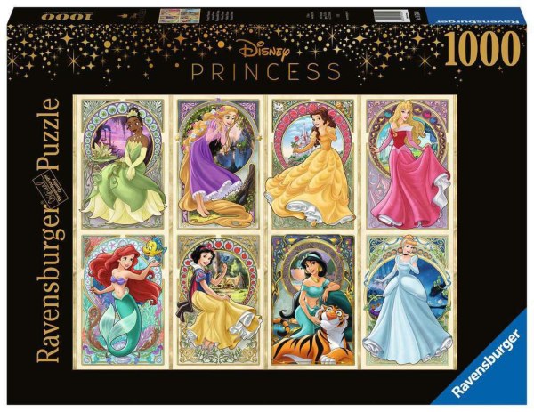 PUZZLE COLLECTOR'S EDITION PRINCIPESSE ARTE NUOVE ( 1000 PEZZI ) - DISNEY