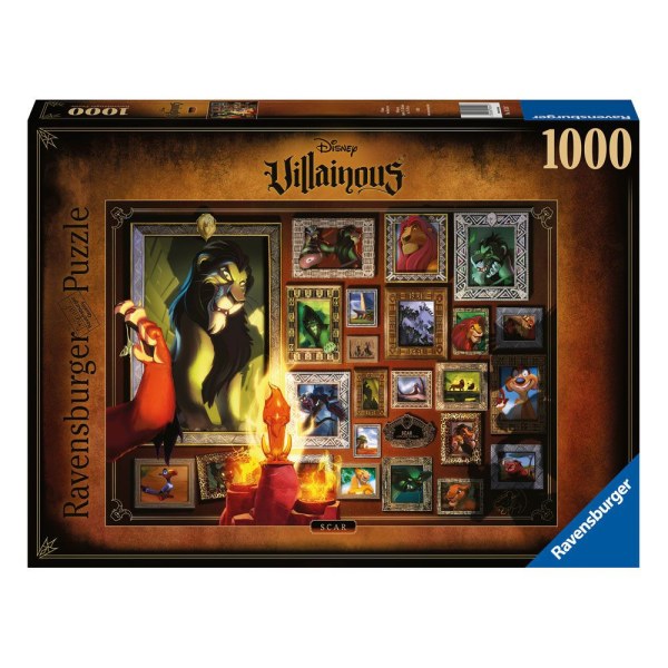 PUZZLE SCAR ( 1000 PEZZI ) - DISNEY