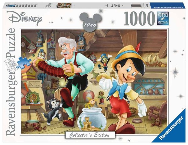 PUZZLE COLLECTOR'S EDITION PINOCCHIO ( 1000 PEZZI ) - DISNEY
