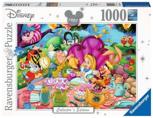 PUZZLE COLLECTOR'S EDITION ALICE NEL PAESE DELLE MERAVIGLIE ( 1000 PEZZI ) - DISNEY