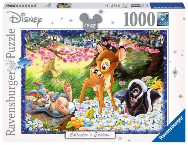 PUZZLE COLLECTOR'S EDITION BAMBI ( 1000 PEZZI ) - DISNEY