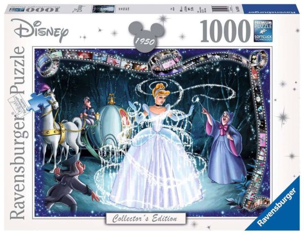 PUZZLE COLLECTOR'S EDITION CENDRILLON ( 1000 PEZZI ) - DISNEY