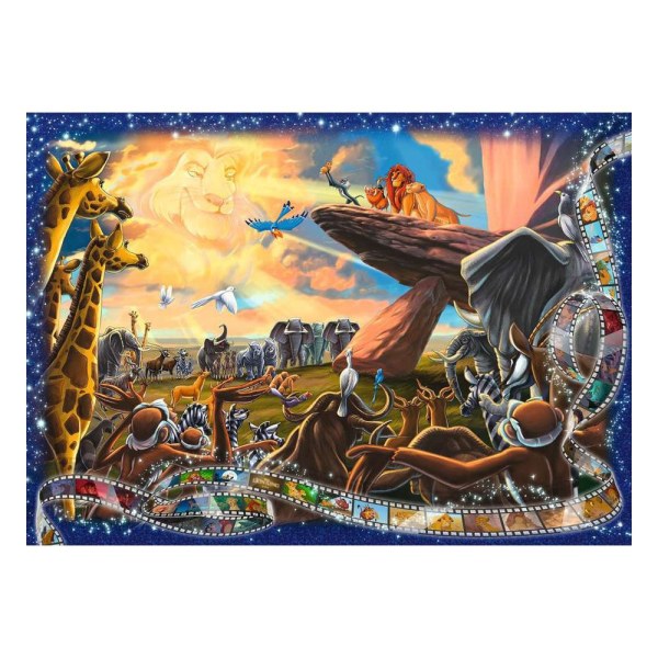 PUZZLE COLLECTOR'S EDITION RE LEON ( 1000 PEZZI ) - DISNEY