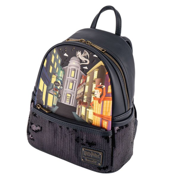 MINI ZAINO DIAGON ALLEY - HARRY POTTER LOUNGEFLY