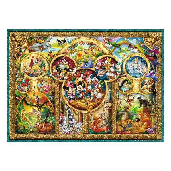 PUZZLE I TEMI PIÙ BELLI ( 1000 PEZZI ) - DISNEY