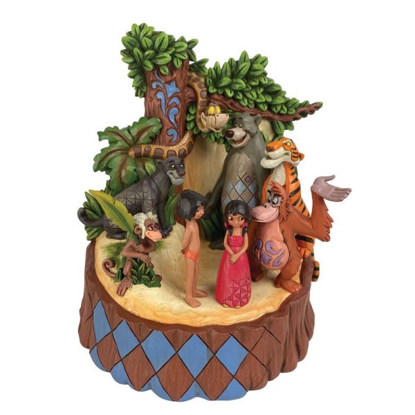 CARVED BY HEART IL LIBRO DELLE GIUNGLA - DISNEY TRADITIONS