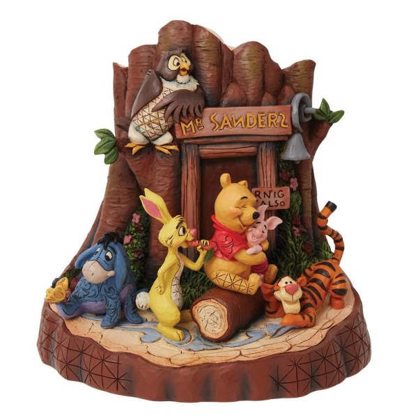 CARVED BY HEART WINNIE THE POOH - DISNEY TRADITIONS
