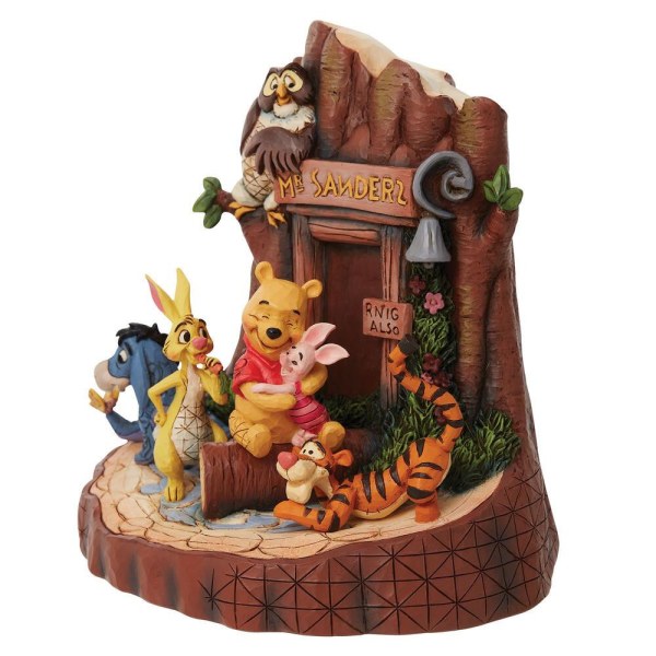 CARVED BY HEART WINNIE THE POOH - DISNEY TRADITIONS