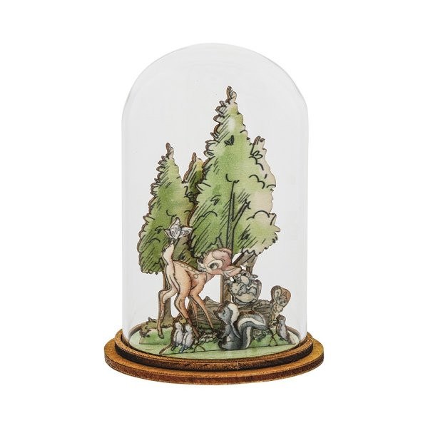 CAMPANA DECORATIVA MERAVIGLIA DEL BOSCO - DISNEY ENCHANTING