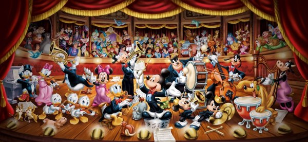 PUZZLE MASTERPIECE ORCHESTRA ( 13200 PEZZI ) - DISNEY