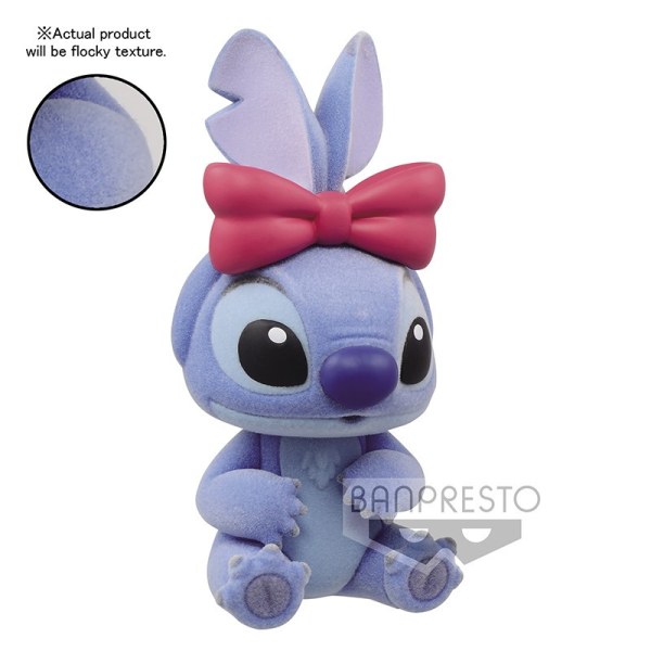 STITCH FLUFFY PUFFY - DISNEY Q POSKET