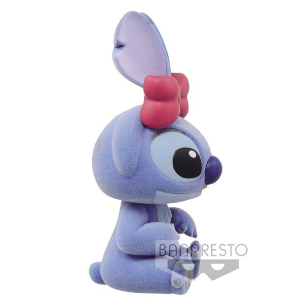 STITCH FLUFFY PUFFY - DISNEY Q POSKET