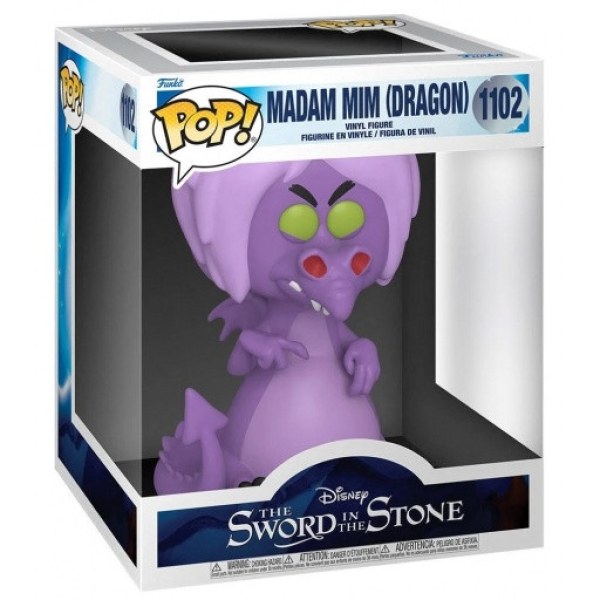 FUNKO POP! 1102 ( SUPERSIZED ) - DISNEY LA SPADA NELLA ROCCIA - MAGA MAGO ( DRAGONE )