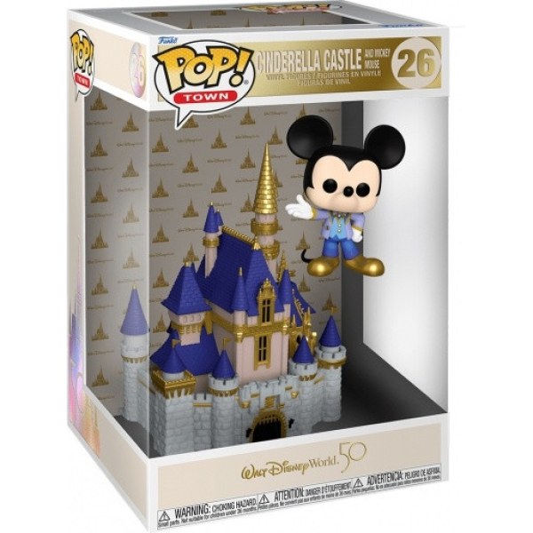 FUNKO POP! 26 - DISNEY WORLD 50º ANNIVERSARIO - CASTELLO DI CENERENTOLA & TOPOLINO