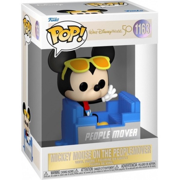 FUNKO POP! 1163 - DISNEY WORLD 50º ANNIVERSARIO - TOPOLINO PEOPLE MOVER