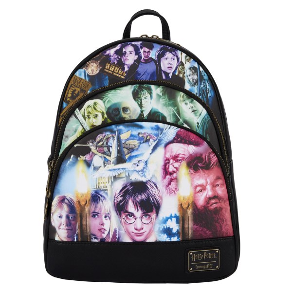 ZAINO MINI TRILOGY TRIPLO TASCHE - HARRY POTTER LOUNGEFLY