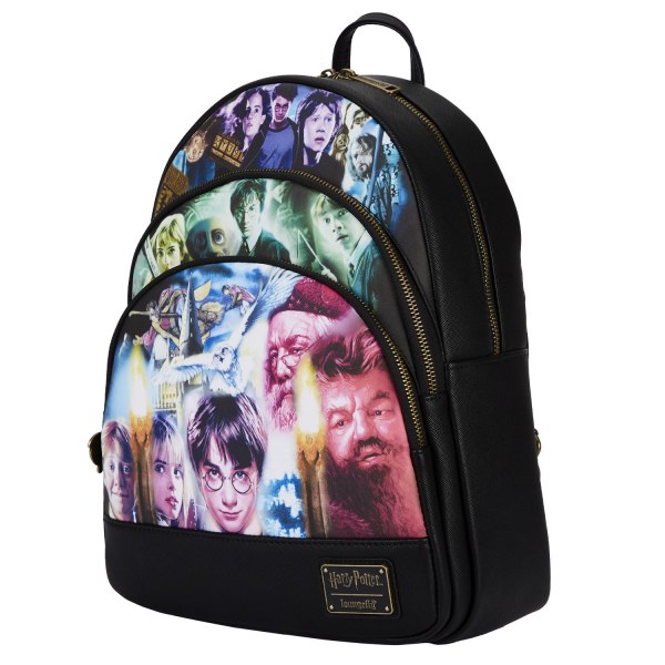 ZAINO MINI TRILOGY TRIPLO TASCHE - HARRY POTTER LOUNGEFLY