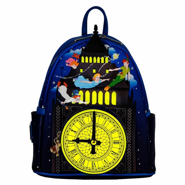 MINI ZAINO PETER PAN OROLOGIO LUMINOSO - DISNEY LOUNGEFLY