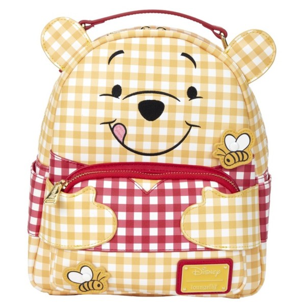 MINI ZAINO WINNIE THE POOH GINGHAM - DISNEY LOUNGEFLY