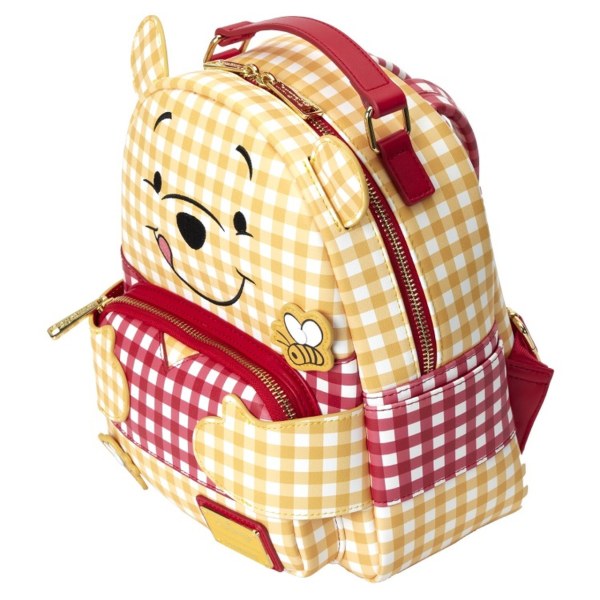 MINI ZAINO WINNIE THE POOH GINGHAM - DISNEY LOUNGEFLY