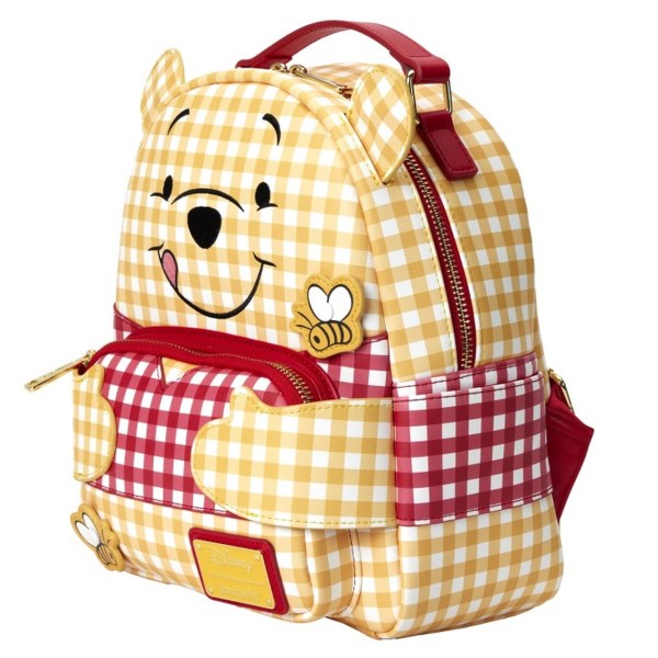MINI ZAINO WINNIE THE POOH GINGHAM - DISNEY LOUNGEFLY