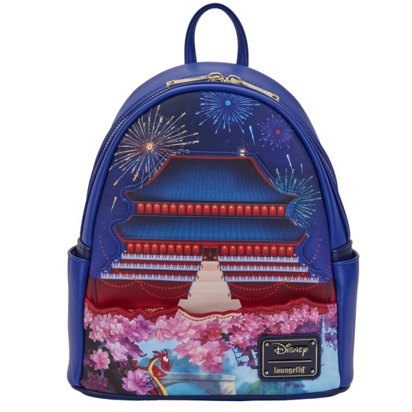 MINI ZAINO CASTLE SERIES MULAN - DISNEY LOUNGEFLY