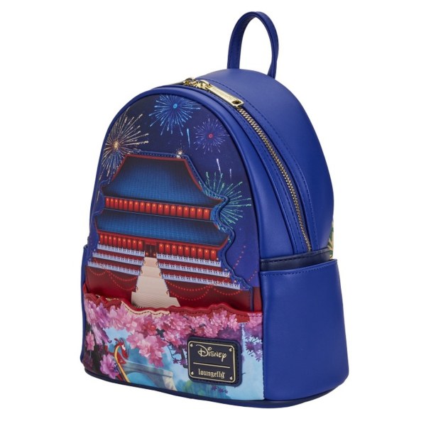 MINI ZAINO CASTLE SERIES MULAN - DISNEY LOUNGEFLY