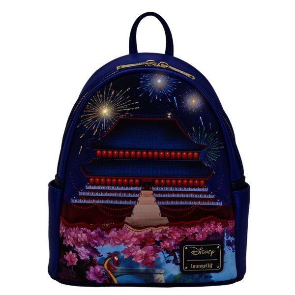 MINI ZAINO CASTLE SERIES MULAN - DISNEY LOUNGEFLY