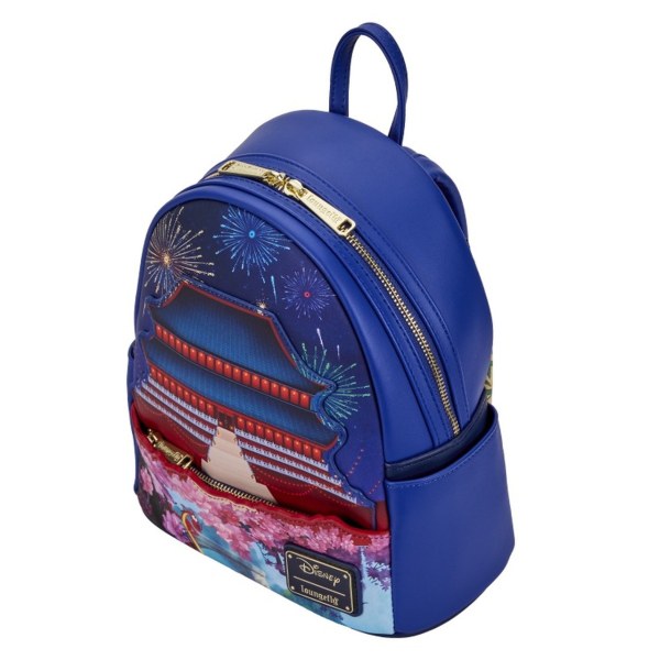 MINI ZAINO CASTLE SERIES MULAN - DISNEY LOUNGEFLY
