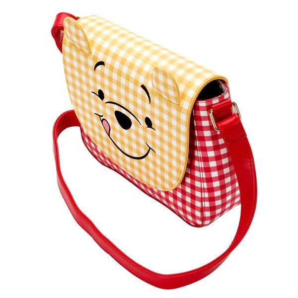 BORSA A TRACOLLA WINNIE THE POOH GINGHAM - DISNEY LOUNGEFLY