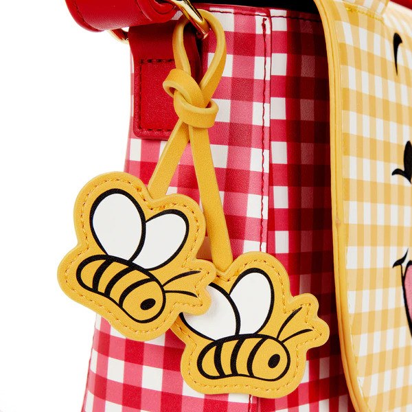BORSA A TRACOLLA WINNIE THE POOH GINGHAM - DISNEY LOUNGEFLY