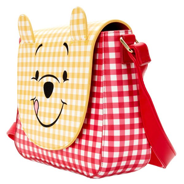 BORSA A TRACOLLA WINNIE THE POOH GINGHAM - DISNEY LOUNGEFLY