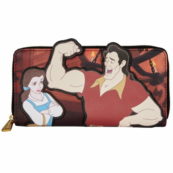 PORTAFOGLIO VILLAINS SCENA GASTON - DISNEY LOUNGEFLY