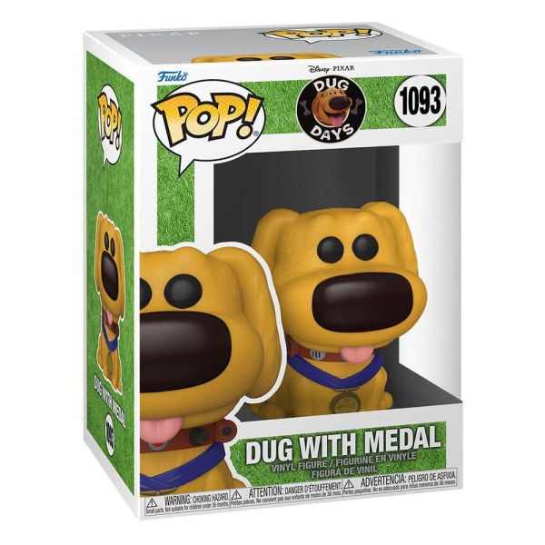 FUNKO POP! 1093 - UP - DOUG CON UNA MEDAGLIA