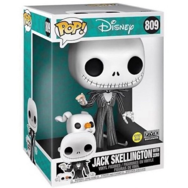 FUNKO POP! 809 - DISNEY NIGHTMARE BEFORE CHRISTMAS - JUMBO JACK