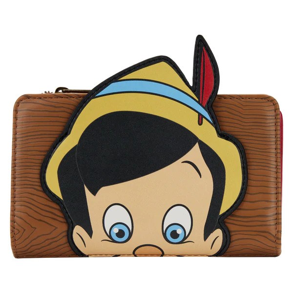 PORTAFOGLIO PINOCCHIO PEEKING FLAP - DISNEY LOUNGEFLY