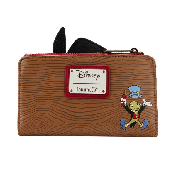 PORTAFOGLIO PINOCCHIO PEEKING FLAP - DISNEY LOUNGEFLY