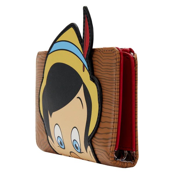 PORTAFOGLIO PINOCCHIO PEEKING FLAP - DISNEY LOUNGEFLY