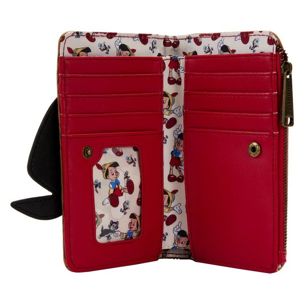 PORTAFOGLIO PINOCCHIO PEEKING FLAP - DISNEY LOUNGEFLY