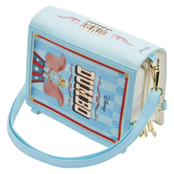 BORSA A TRACOLA DUMBO BOOK SERIES CONVERTIBILE - DISNEY LOUNGEFLY