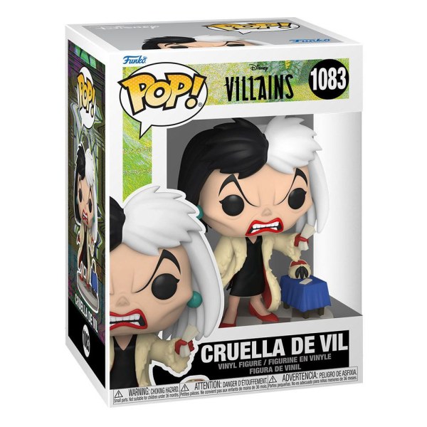 FUNKO POP! 1083 - DISNEY 101 DALMATI - CRUELLA