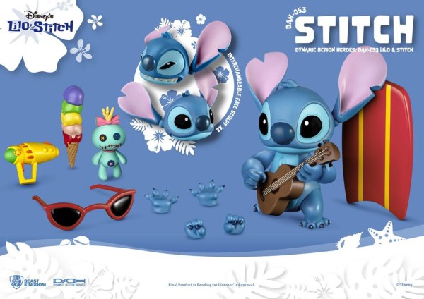 STITCH ARTICOLATO - DISNEY DYNAMIC ACTION HEROES