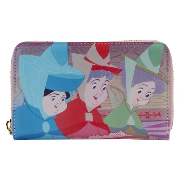 PORTAFOGLIO SCENA LA BELLA ADDORMENTATA NEL BOSCO - DISNEY LOUNGEFLY